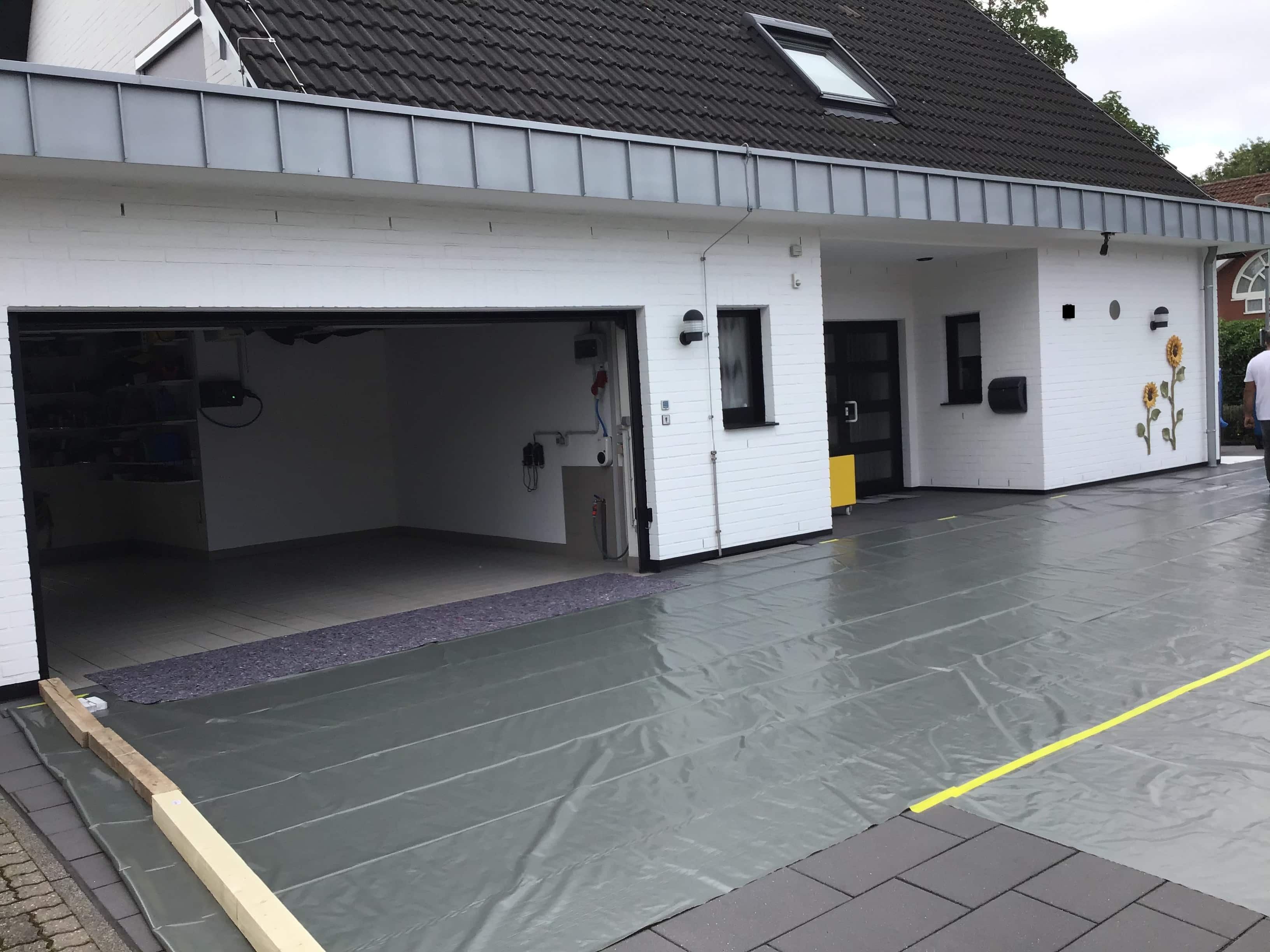 Garagenbeschichtung in Krefeld – Sanierung mit Flüssigkunststoff